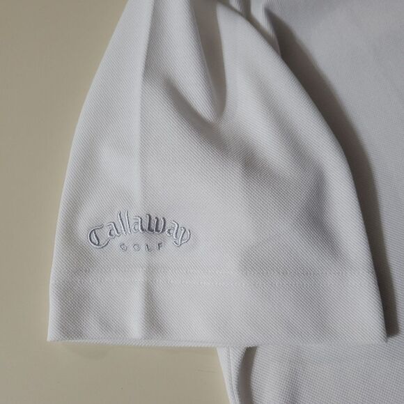 Callaway Men's White C-Tech X-Series Golf Polo - Picture 7 of 14